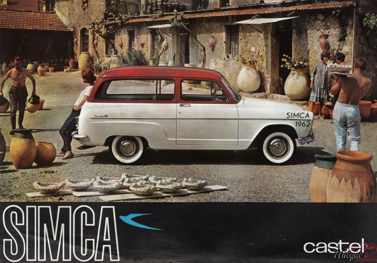 1962 Simca Van (Germany) Brochure Page 2